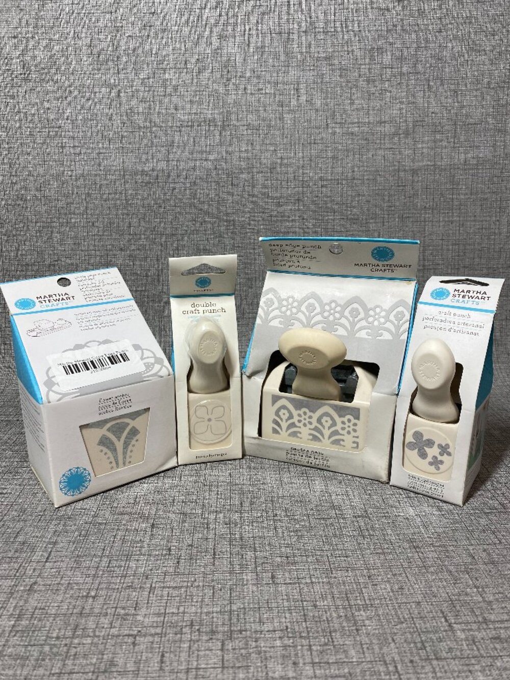 NEW Martha Stewart Craft Edge Punch Lot Of 4